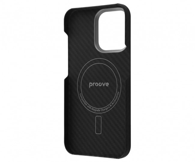 Чохол Proove Carbon Slim with Magnetic Ring iPhone 16 Pro Black
